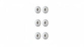 Sleep A30 Foam Ear Tips 3-Pair Set (Single Size)