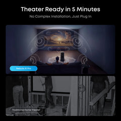 soundcore Nebula X1 Pro 4K Projector | World's First Mobile Theater Station