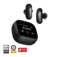 Liberty 5 Pro Max AI Recording Earbuds with Smart Case