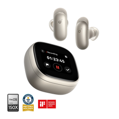 Liberty 5 Pro Max AI Recording Earbuds with Smart Case