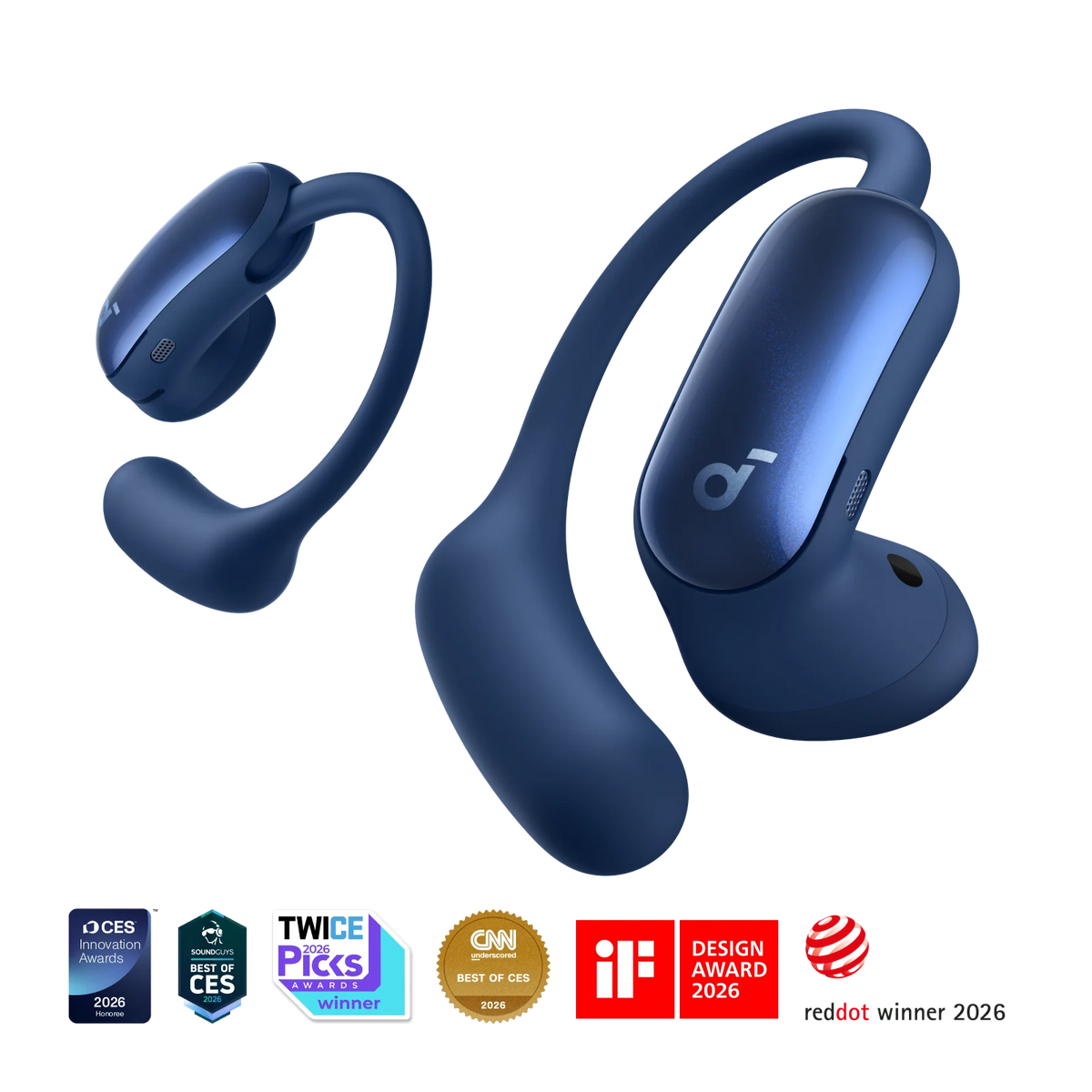 AeroFit 2 Pro | 2-in-1 Earbuds that Switch Between Open-Ear and ANC Modes