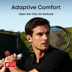 soundcore AeroClip | Open-Ear Clip-On Earbuds with Adaptive Comfort