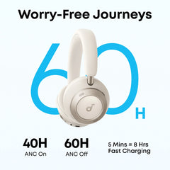 soundcore Space One Pro | FlexiCurve Over-Ear Headphone