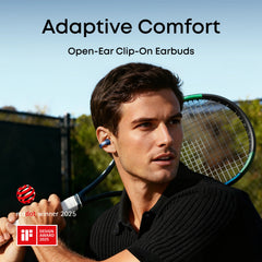 soundcore AeroClip | Open-Ear Clip-On Earbuds with Adaptive Comfort
